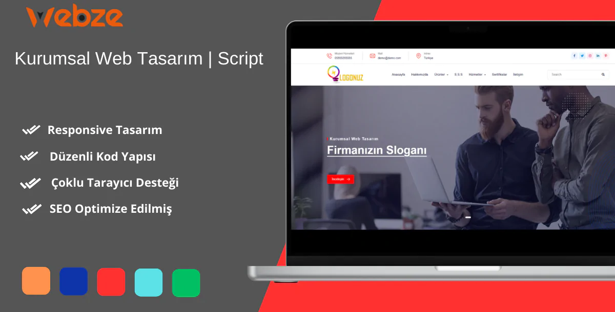 Kurumsal Web Tasarım 3 | Scripti