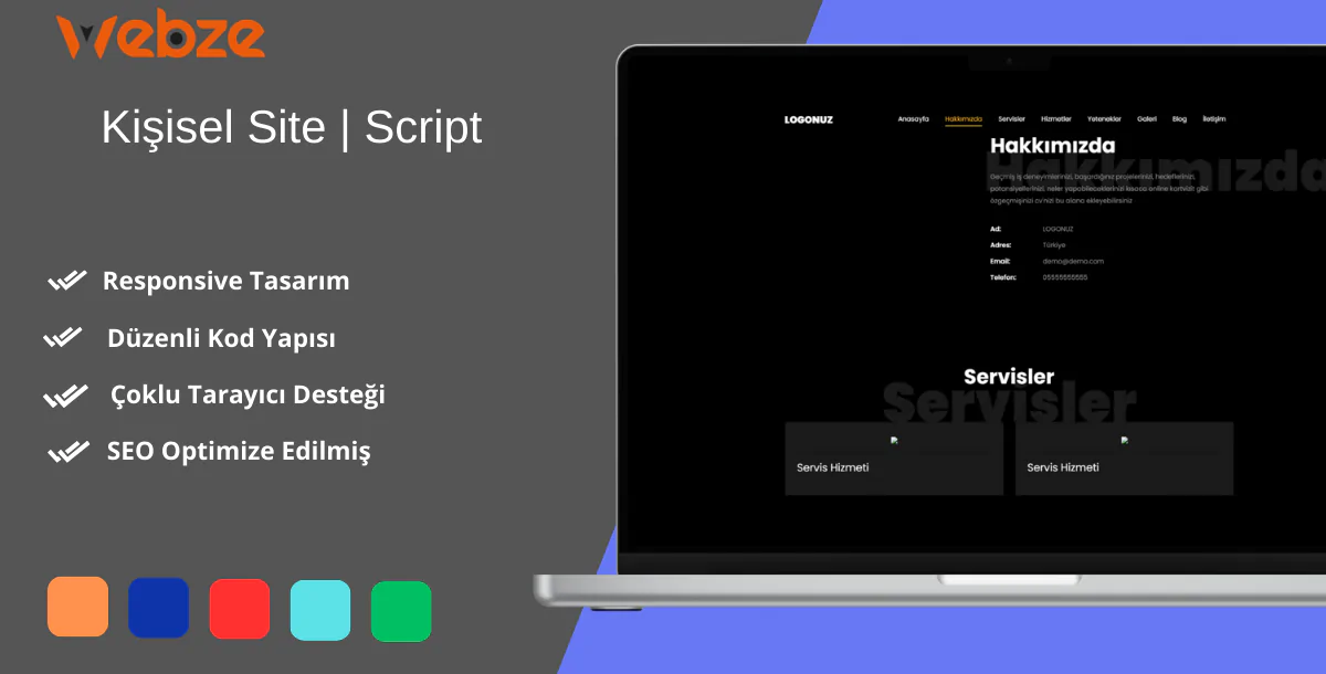Kişisel Site | Scripti