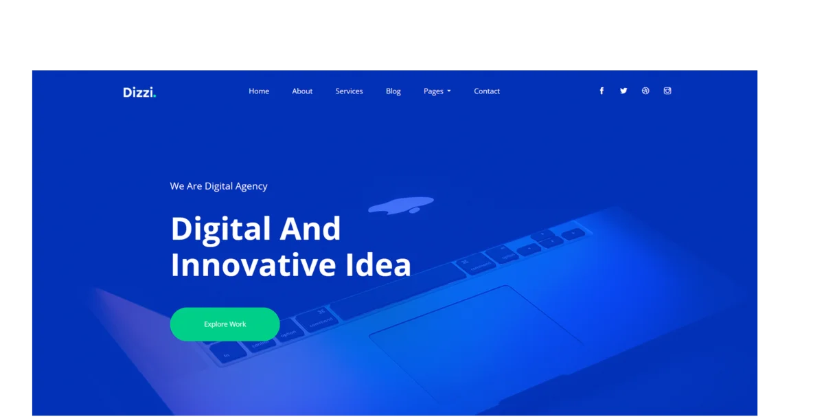 Dizzi | Html Dijital Ajans Teması