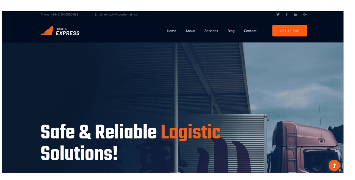 LOGISTICK EXPRESS | Html Lojistik Teması