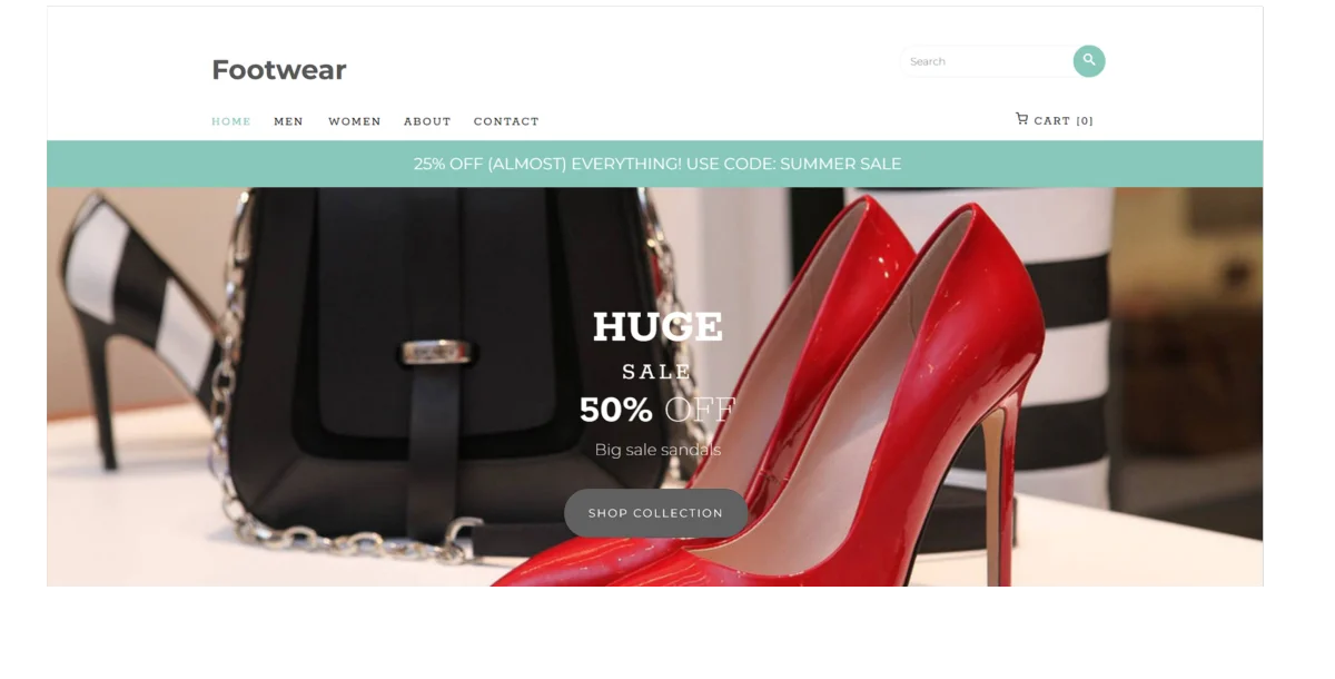 Footwear | Html E-Ticaret Teması