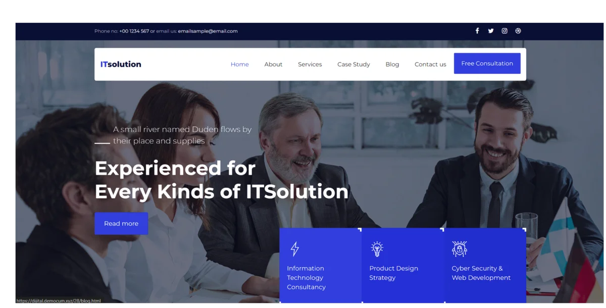 ITsolution | Html Dijital Ajans Teması