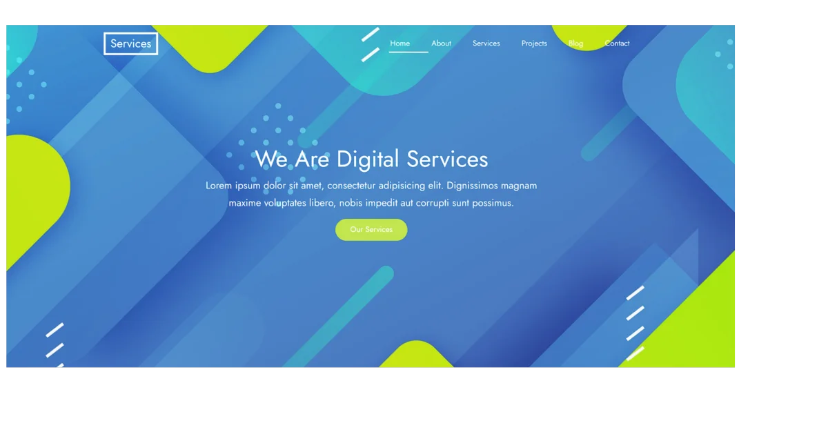 Services | Html Dijital Ajans Teması