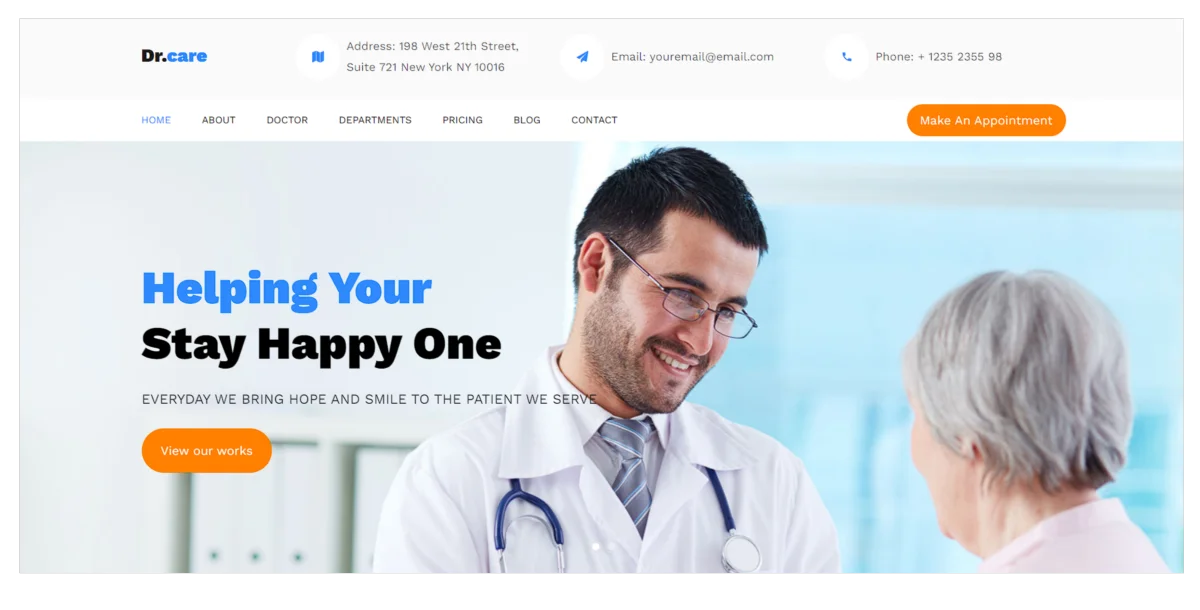 Dr Care | Html Sağlık Teması